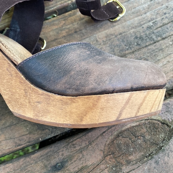 Free People Leather Clogs - Picture 3 of 7